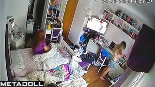 Young besties told each other all their secrets, spy cam