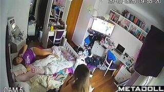 Young besties told each other all their secrets, spy cam