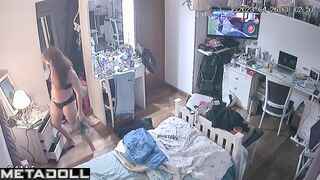 She is being watched again, but it is not clear by whom