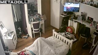 She loves her body and loves to masturbate, spy cam