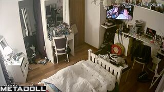 She loves her body and loves to masturbate, spy cam