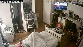 She loves her body and loves to masturbate, spy cam