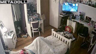 She loves her body and loves to masturbate, spy cam