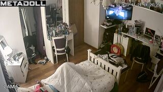 She loves her body and loves to masturbate, spy cam