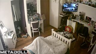 She loves her body and loves to masturbate, spy cam