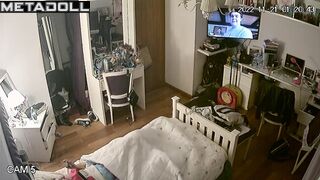 She loves her body and loves to masturbate, spy cam