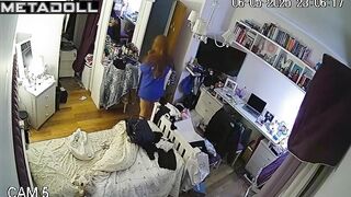 Classmates paid to keep an eye on her / solo camera