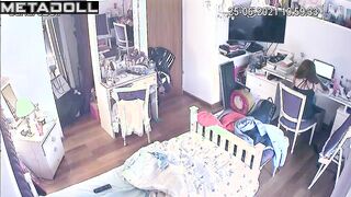 She did something interesting in the bedroom, solo