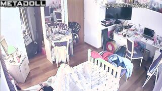 She did something interesting in the bedroom, solo