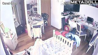 She did something interesting in the bedroom, solo