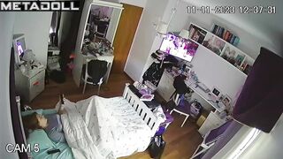 Only masturbation makes her happy (young redhead babe)