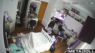 Only masturbation makes her happy (young redhead babe)