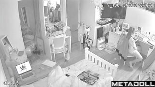 Someone installed a hidden camera in her room for pleasure