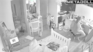 Someone installed a hidden camera in her room for pleasure