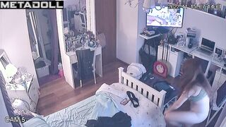 Everyone was interested in watching her change clothes