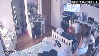 Everyone was interested in watching her change clothes