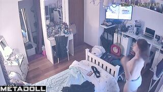 Everyone was interested in watching her change clothes