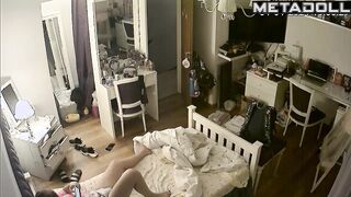 She can't live without masturbation, especially in the evenings