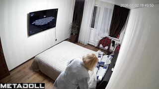 Milf prefers to sleep topless / solo hidden camera