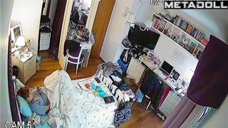 Young babe masturbates every time she has free time