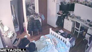 She doesn't like watching TV, she just wants to masturbate