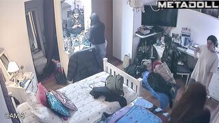 School teacher is watching them right now (spy camera)