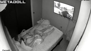 She watched for a long time as his tongue caressed her clit