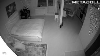 Young people enjoying facesitting and sex on the floor