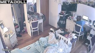Redhead chubby loves to touch herself and imagine something interesting