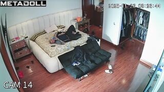 Tattooed guy adores to fuck his chubby wife with hairy pussy
