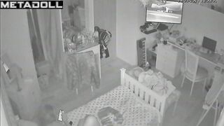 Babe was bored in the evening and decided to play solo
