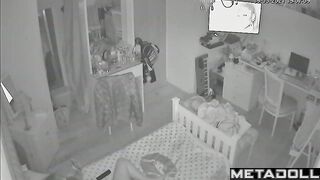 Babe was bored in the evening and decided to play solo