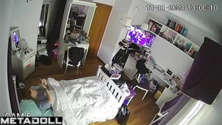 She masturbates 5 times a day and can't stop, look