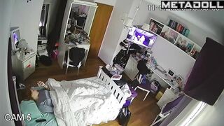 She masturbates 5 times a day and can't stop, look