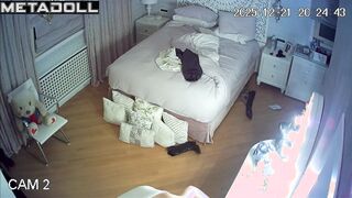 She likes to take care of her skin - bedroom video