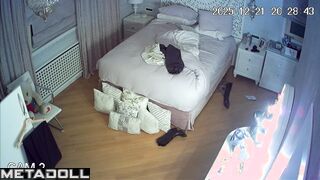 She likes to take care of her skin - bedroom video