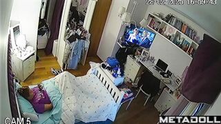 Redhead babe wants to do it non-stop / hidden camera