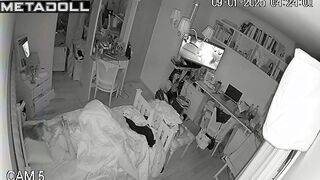 Sensual masturbation in the middle of the night (hot solo)