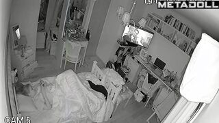 Sensual masturbation in the middle of the night (hot solo)