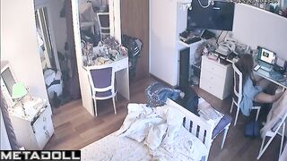 Her horny young body wants more and more, solo scene