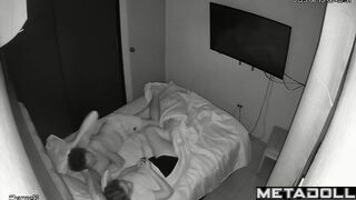 Pleasing her body is his main task - home night tapes
