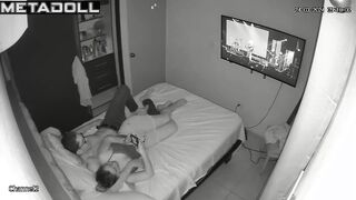 They enjoying 69 sex all night long - hidden camera
