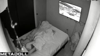 He can't stop fucking her body - bedroom video, look