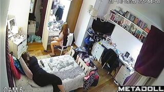 Relative helped her pick out a look - hidden camera