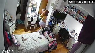 Relative helped her pick out a look - hidden camera