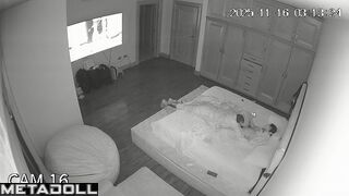 Their tattooed love is so passionate, evening tape