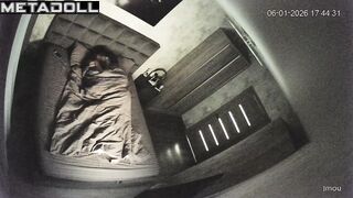 Someone is filming their loud bed-creaking nights - spy camera
