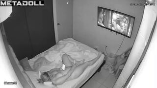 Vibrator is her best friend, she loves watching porn