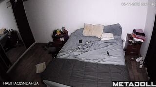 Someone is spying on them having sex after night club