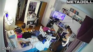 Her routine under the supervision of impudent people